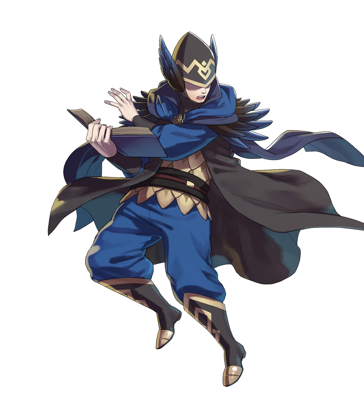 Jinete azul
