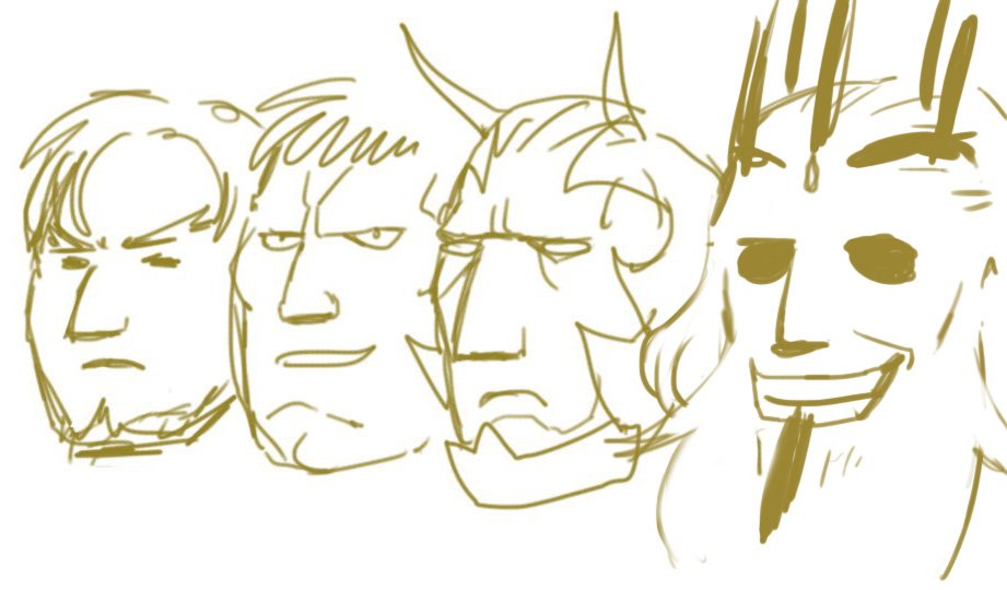 Dorcas, Arden, Walhart, Garon
Por Soeda Ippei.
