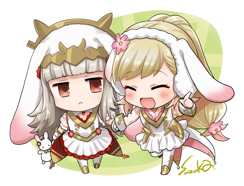 Veronica y Sharena
Por artista del manga de Fire Emblem Heroes.
