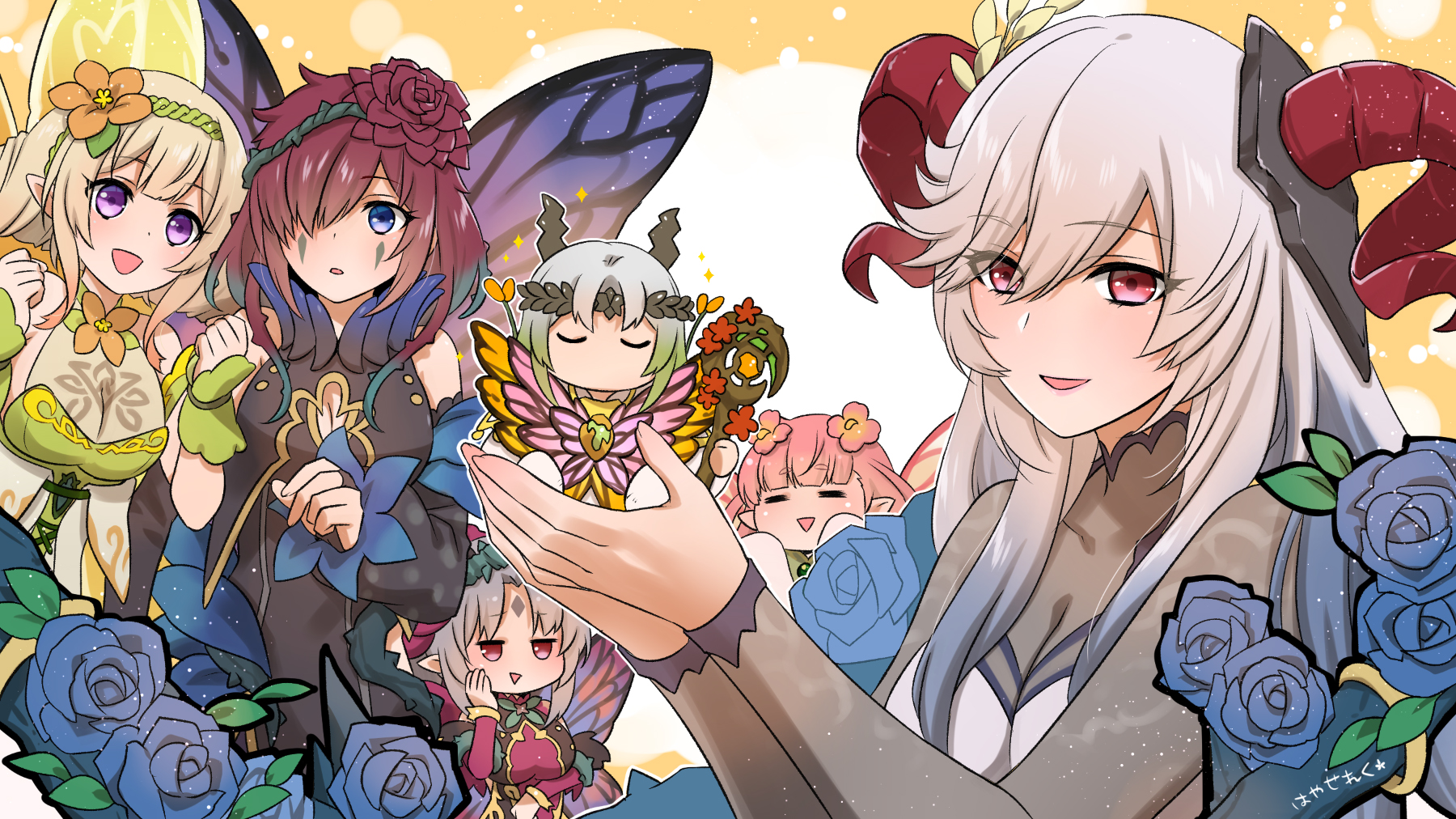 Elige tus leyendas (7b)
Palabras clave: Peony Triandra Plumeria Freyr Mirabilis Freyja