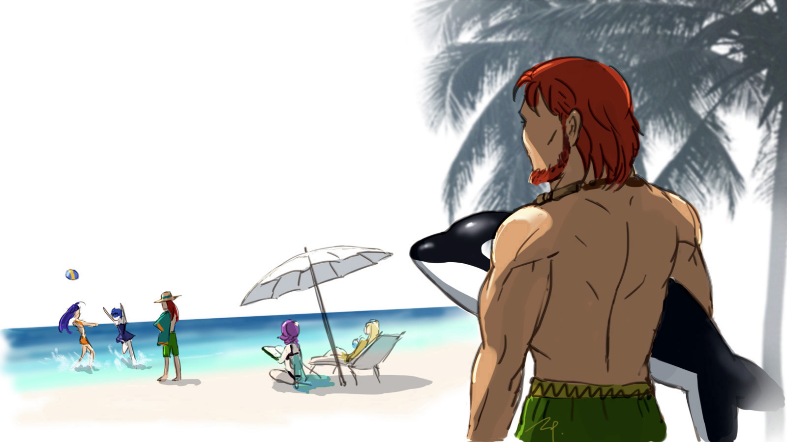 Dorcas (Verano 2020 Parte 1)
Por @Ippei_painter
Palabras clave: Mia Marth Joshua Lute Selena Lucina