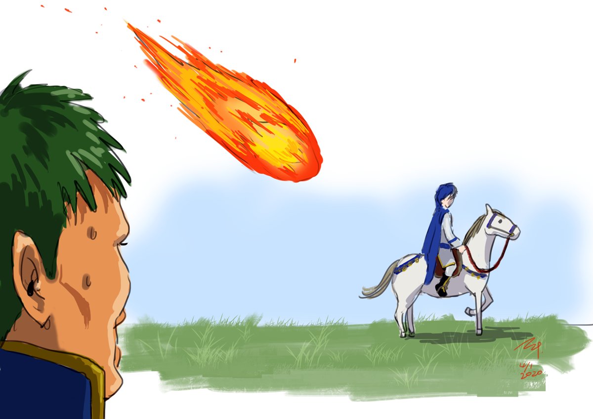 Arden y Sigurd
Por @Ippei_painter
