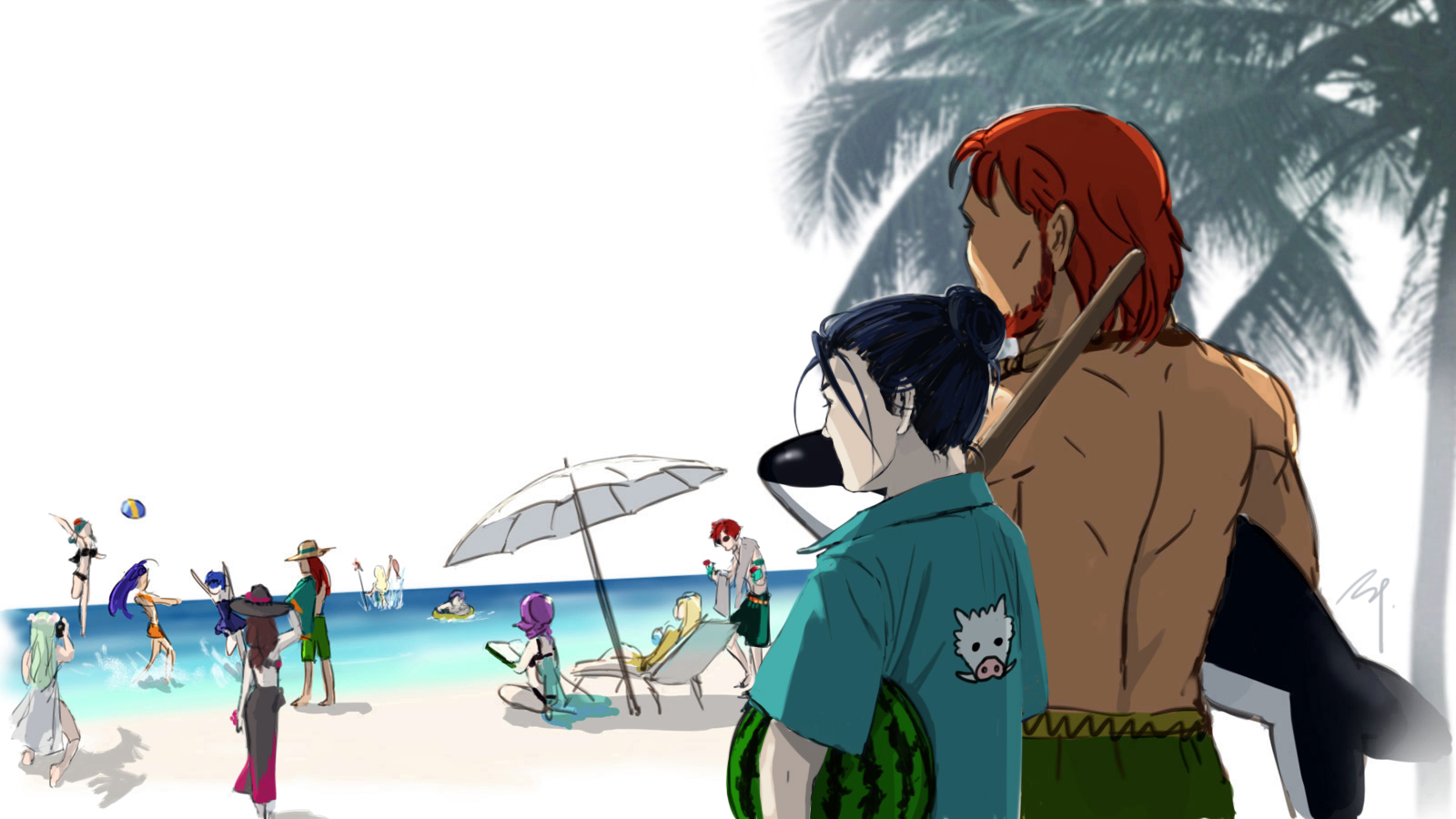 Dorcas (Verano 2020 Parte 2)
Por @Ippei_painter
Palabras clave: Mia Marth Joshua Lute Selena Lucina Byleth Rhea Dorothea Sylvain Lorenz Ingrid Felix