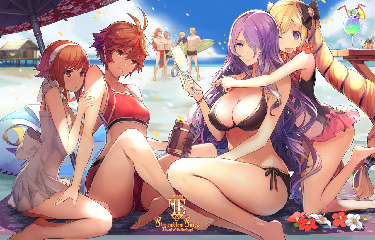 Sakura, Hinoka, Camilla, Elise
Por @fatqueen_info
