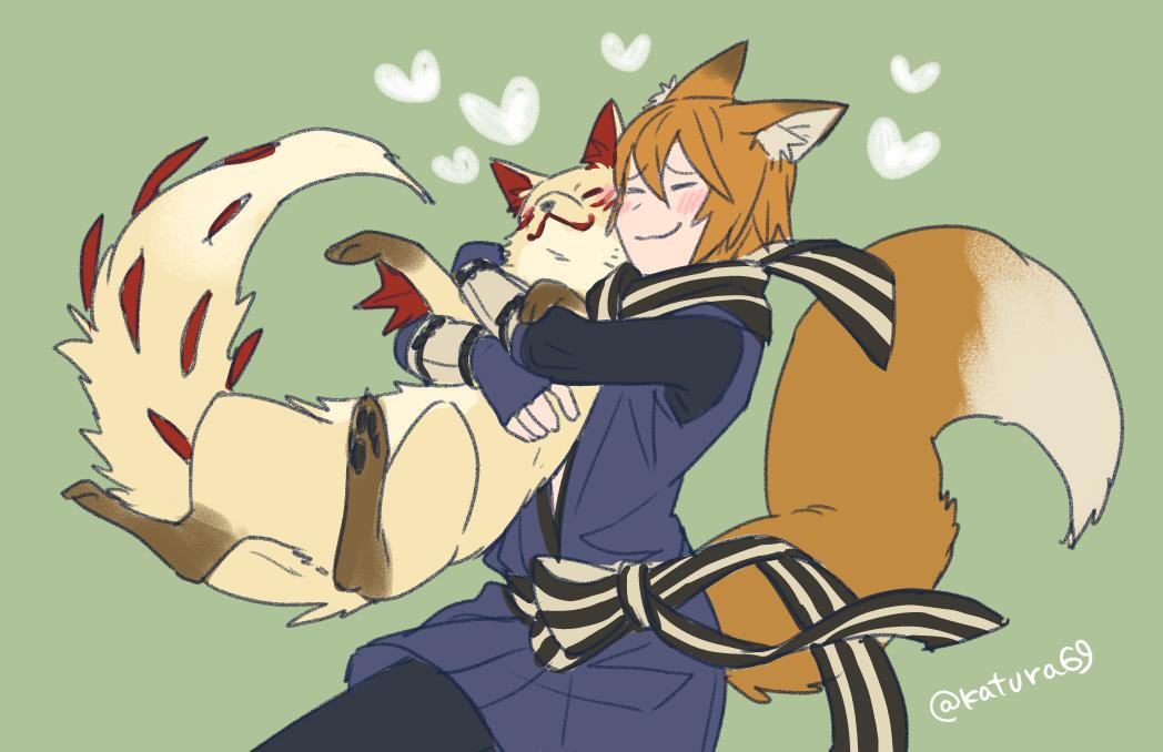 Selkie y Kaden
Por @katura69
