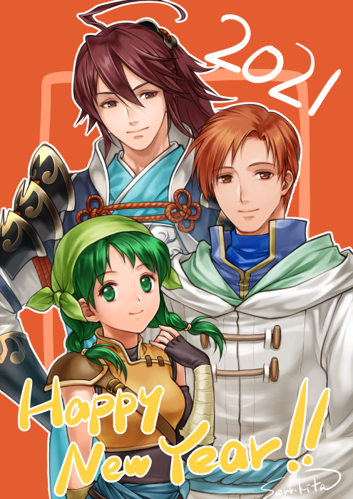 Subaki, Rhys, Rebecca
Por @senri_kita
