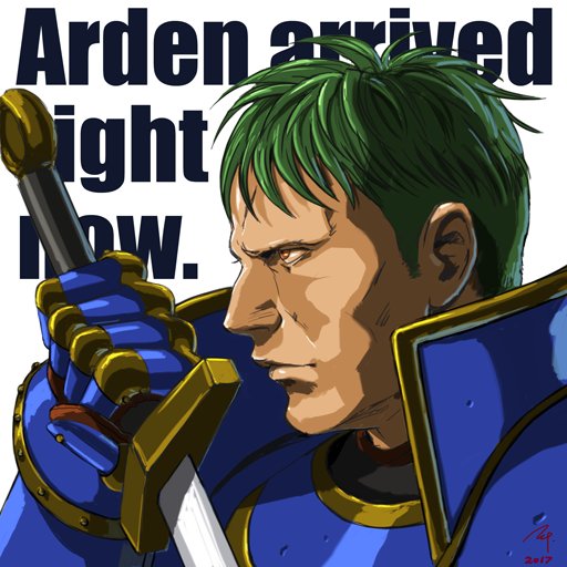 Arden
Esbozo por Soeda Ippei, artista del juego.
