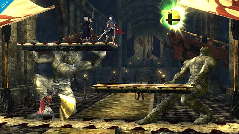 27 (2) (18/09/2014)
"La mayoría de juegos en la serie Fire Emblem tienen una ubicación única y tienen llanos sin muchas alturas, por eso fue difícil decidir en qué enfocarse. Castillo Asediado y Coliseo son dos escenarios que no son de un juego de la franquicia en especifico."
