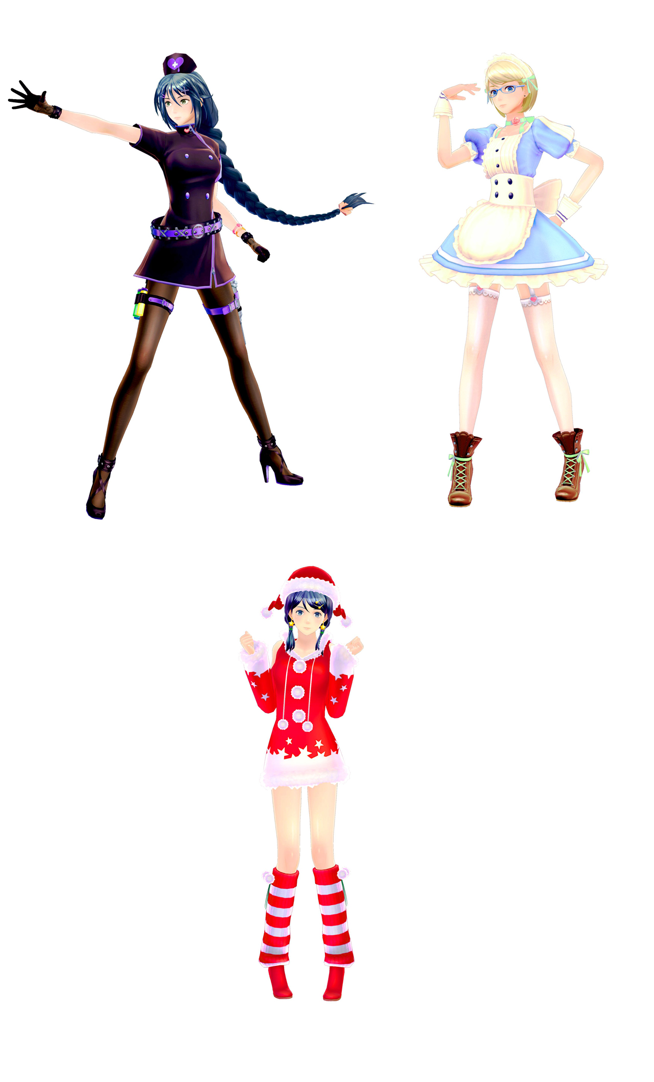 Trajes de DLC
Palabras clave: Kiria Eleonora Tsubasa