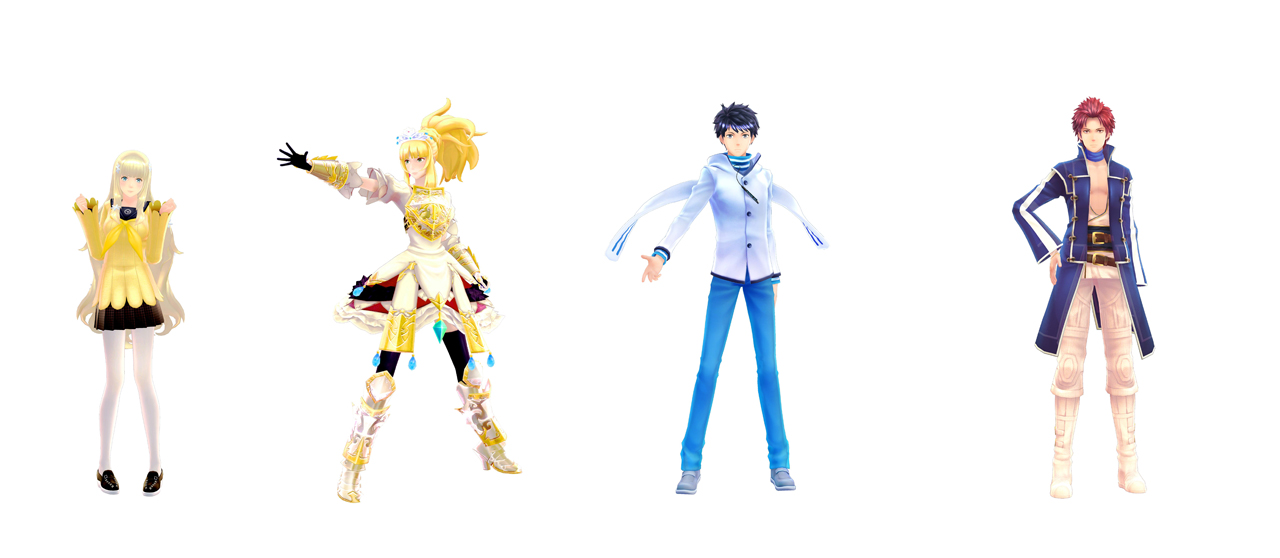 Trajes de DLC
Palabras clave: Tsubasa Kiria Itsuki Touma